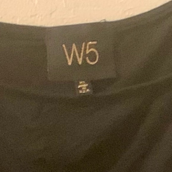 🎃W5 black stretch sheer bottom sleeves Blouse XL - Picture 4 of 4